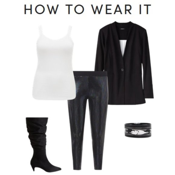 Torrid 4 4x Platinum Legging – Multi Sequin - Picture 2 of 5